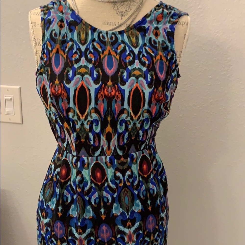 Multicolor shift dress size XS